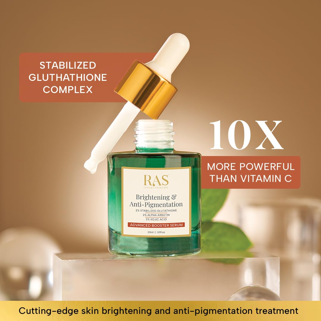 RAS Luxury Oils Brightening & Anti-Pigmentation Advanced Booster Serum – 3ml
