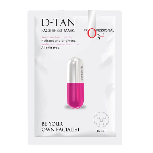 O3+ Facialist D-Tan Face Sheet Mask with Niacinamide (30g)