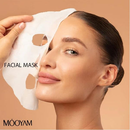 JOMTAM Korean Face Sheet Mask, Pack Of 6, Enriched Collagen