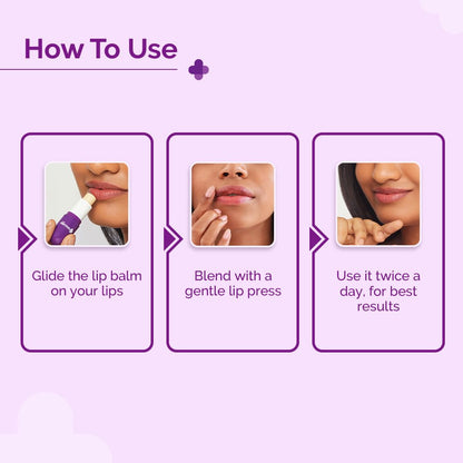 The Derma Co 1% Vitamin C Brightening Lip Balm with SPF 50 PA +++ 4.5gm