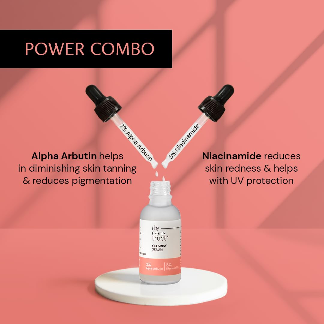 Deconstruct Clearing Serum: 5% Niacinamide Face Serum For Acne & Dark Spots