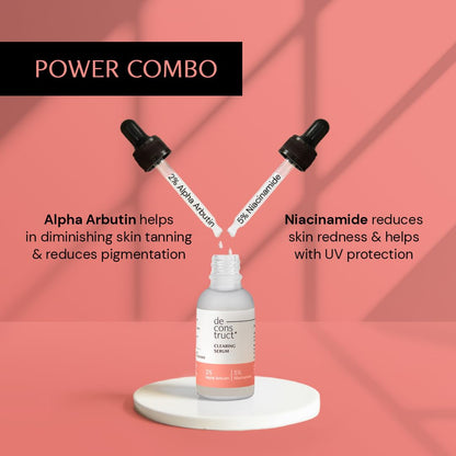 Deconstruct Clearing Serum: 5% Niacinamide Face Serum For Acne & Dark Spots