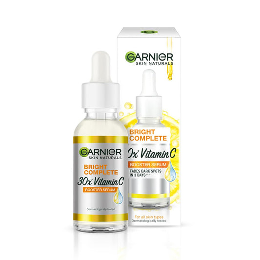 Garnier Skin Naturals, Face Serum, Vitamin C Booster, 30 ml