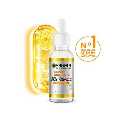 Garnier Skin Naturals, Face Serum, Vitamin C Booster, 30 ml