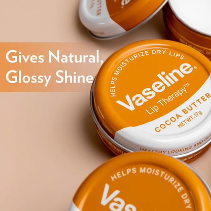 Vaseline Lip Tins Cocoa Butter, 17G