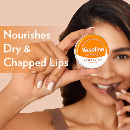 Vaseline Lip Tins Cocoa Butter, 17G