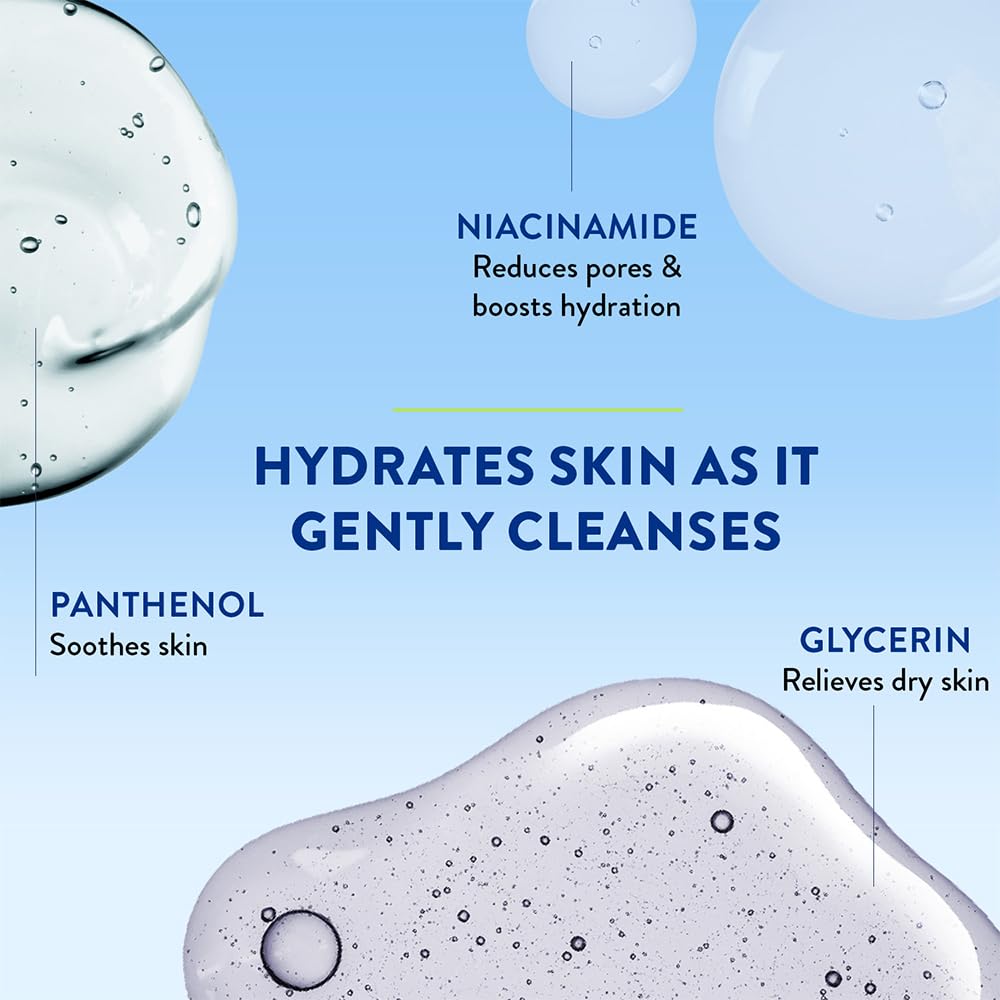 Cetaphil Paraben, Sulphate-Free Gentle Skin Hydrating Face Wash Cleanser