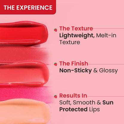 Dot & Key Strawberry Tinted Lip Balm with SPF 50 & Vitamin C + E 12gm