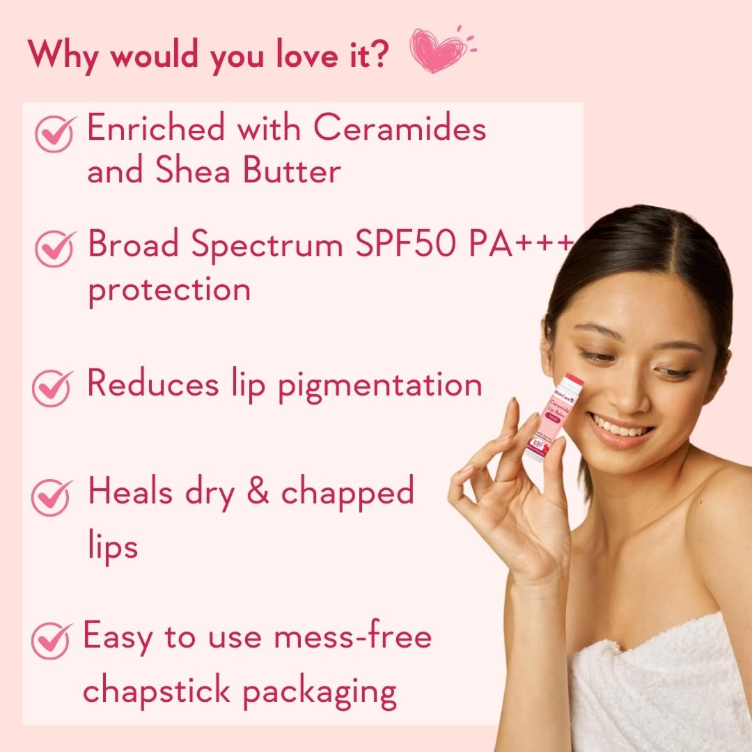 WishCare Tinted Lip Balm with SPF 50 PA+++ 5g