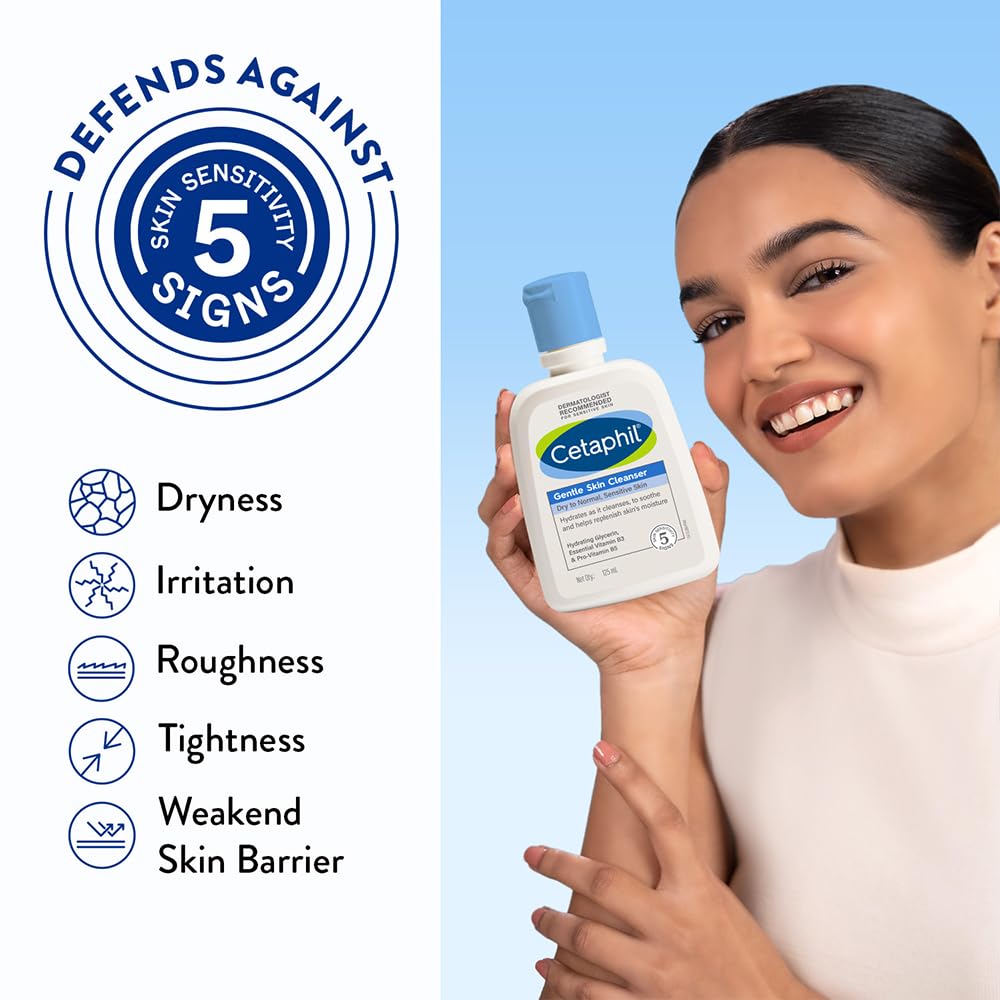 Cetaphil Paraben, Sulphate-Free Gentle Skin Hydrating Face Wash Cleanser