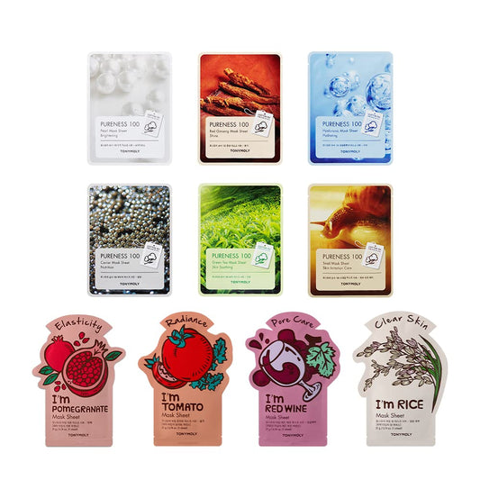 Tonymoly Super 10 Face Sheet Mask – Pack of 10