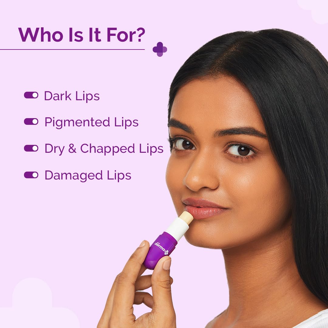 The Derma Co 1% Vitamin C Brightening Lip Balm with SPF 50 PA +++ 4.5gm