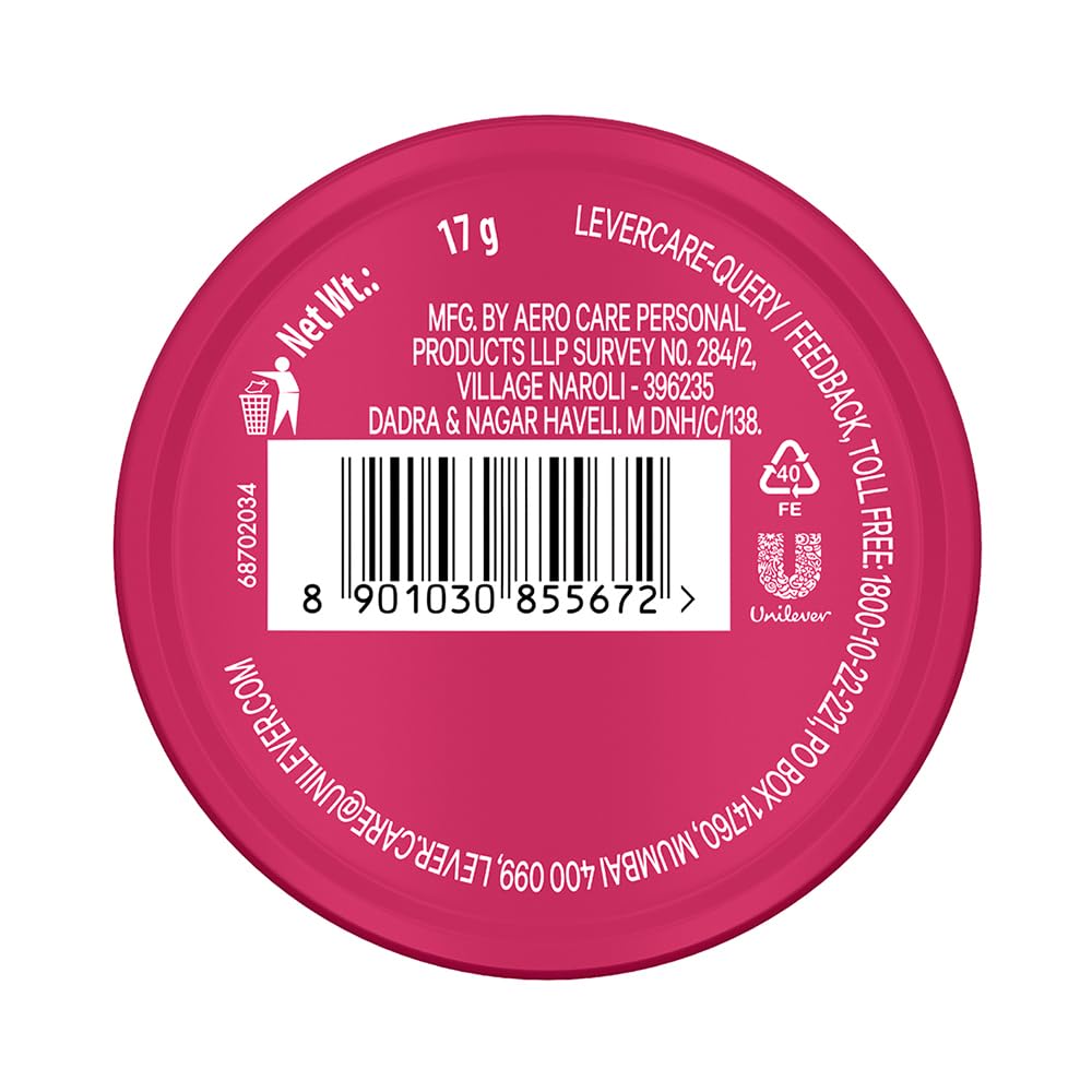 Vaseline Lip Tins Rosy Lips Provides Hydration, Sheer Pink Tint & Glossy Shine 17g