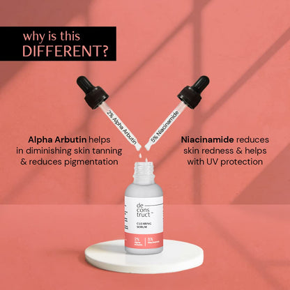 Deconstruct Clearing Serum: 5% Niacinamide Face Serum For Acne & Dark Spots