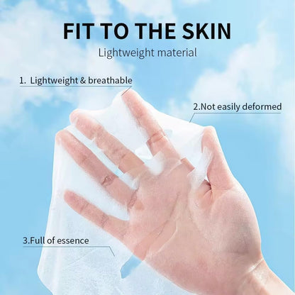 JOMTAM Korean Face Sheet Mask, Pack Of 6, Enriched Collagen