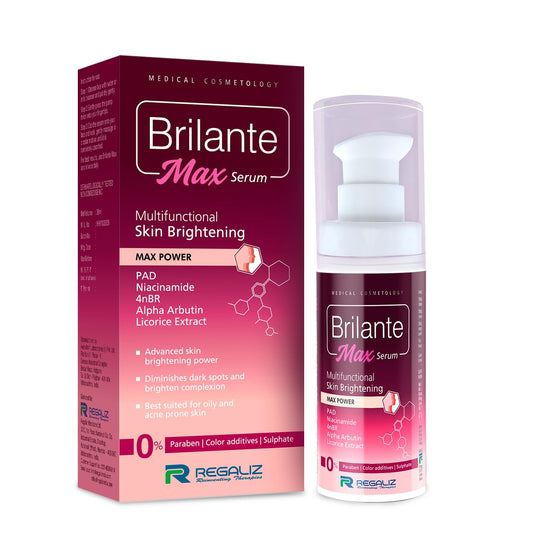 Regaliz Brilante Max Serum Multifunctional Skin Brightening & Radiance Booster 30ml