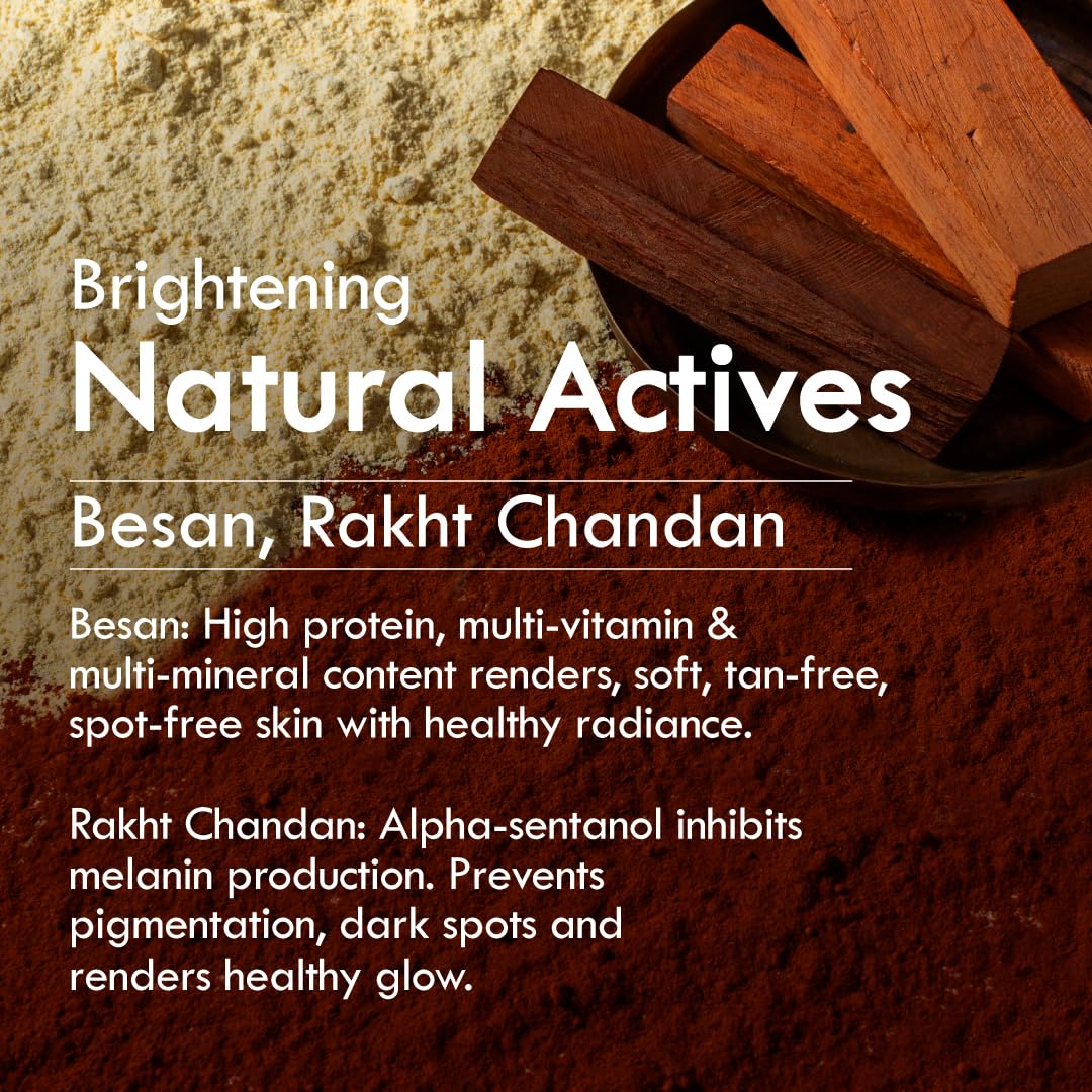 Nat Habit Ubtan Face Wash, Fresh Daily Tikta For Men & Women