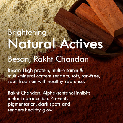 Nat Habit Ubtan Face Wash, Fresh Daily Tikta For Men & Women