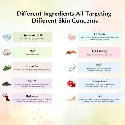 Tonymoly Super 10 Face Sheet Mask – Pack of 10