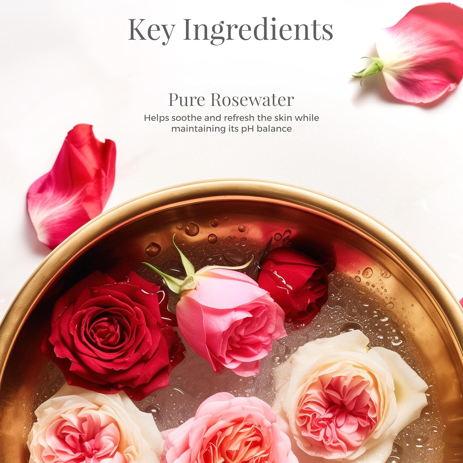 Forest Essentials Travel Size Facial Tonic Mist Pure Rosewater | Refreshing Face Toner For Pore Tightening And Hydration | Alcohol-Free Toner For Glowing Skin | 50 Ml, Pack of 1